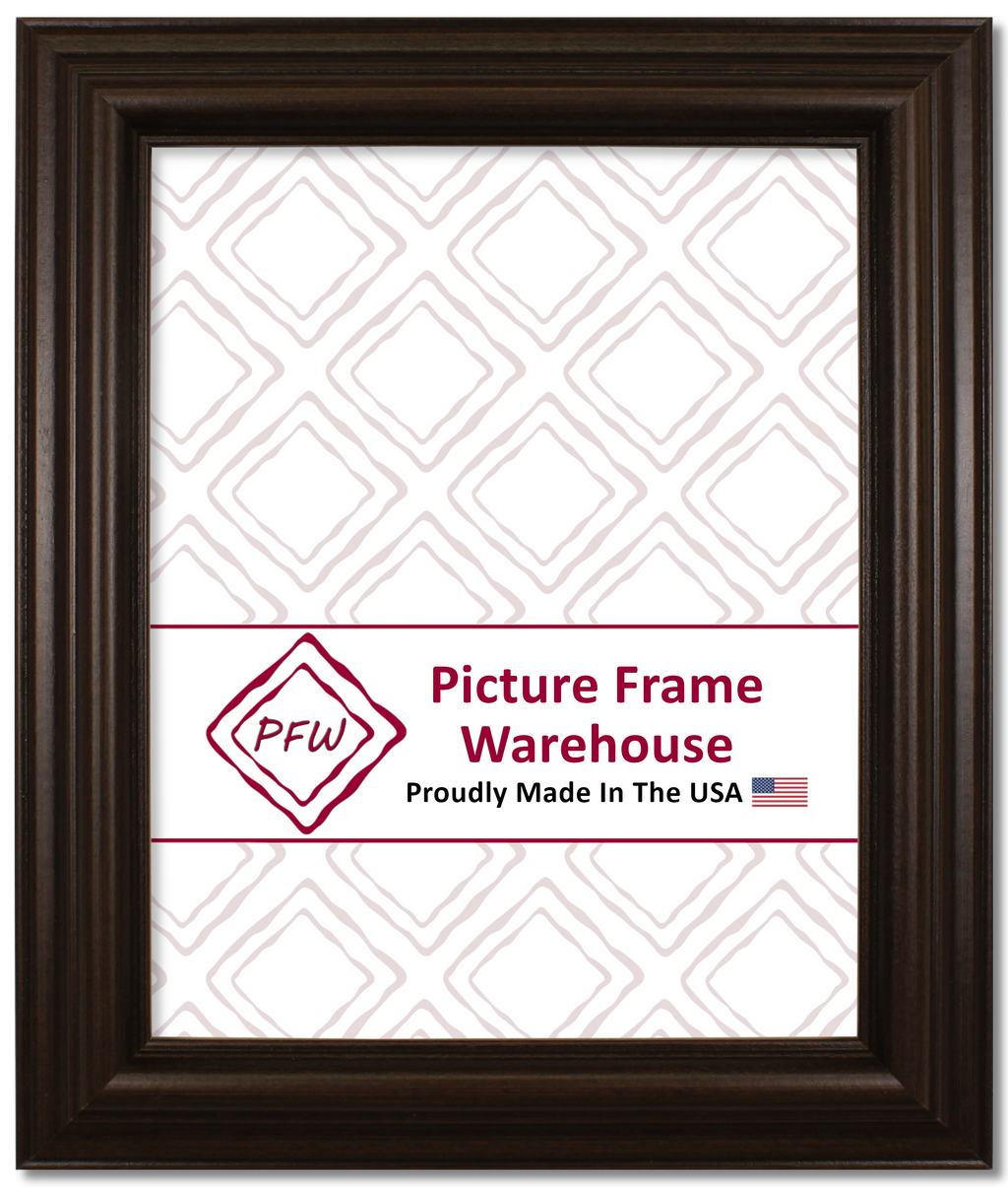01-425 - Walnut, 1 ½", Solid Wood Ready-Made Frame