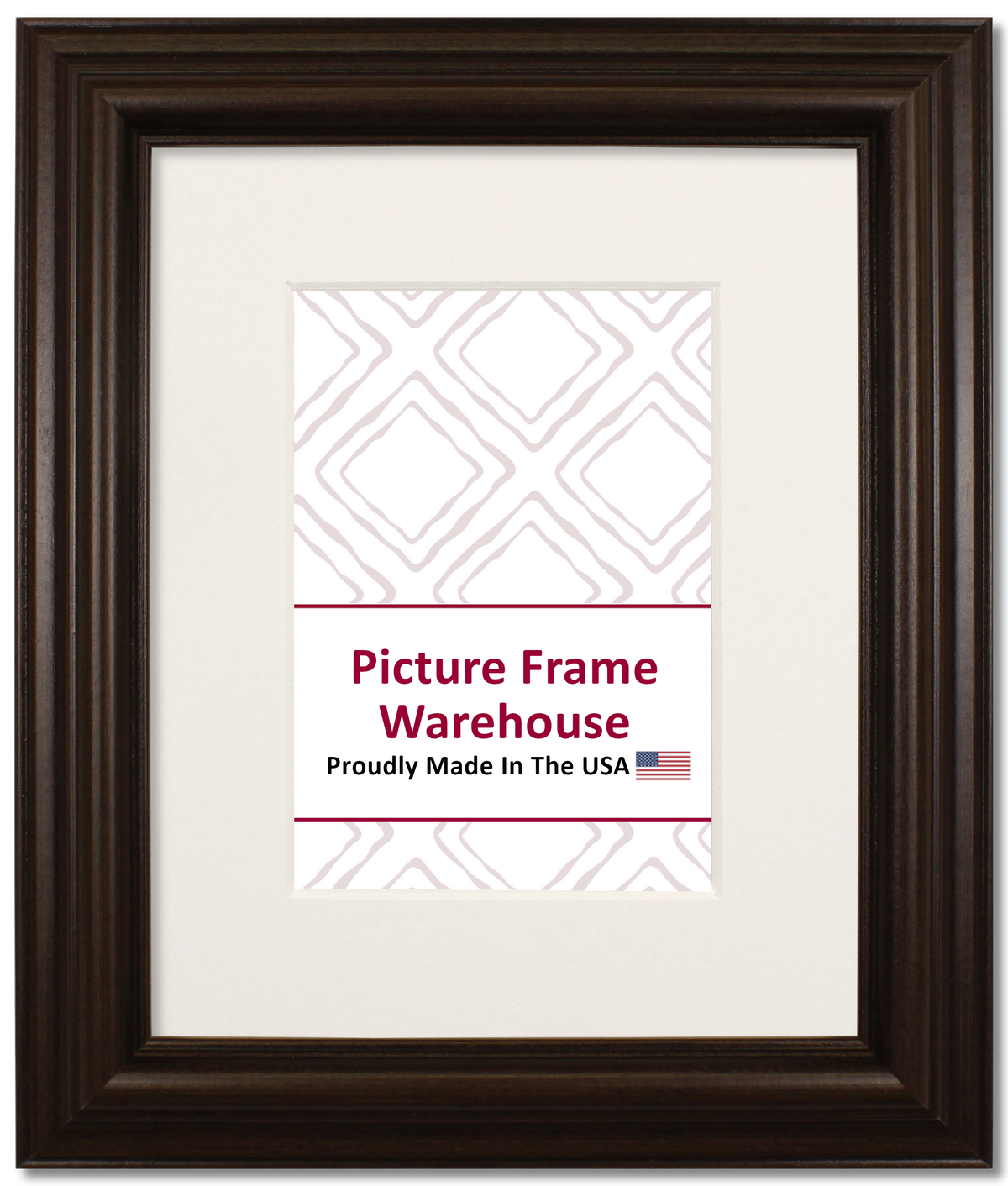 01-425 - Walnut, 1 ½", Solid Wood Ready-Made Frame