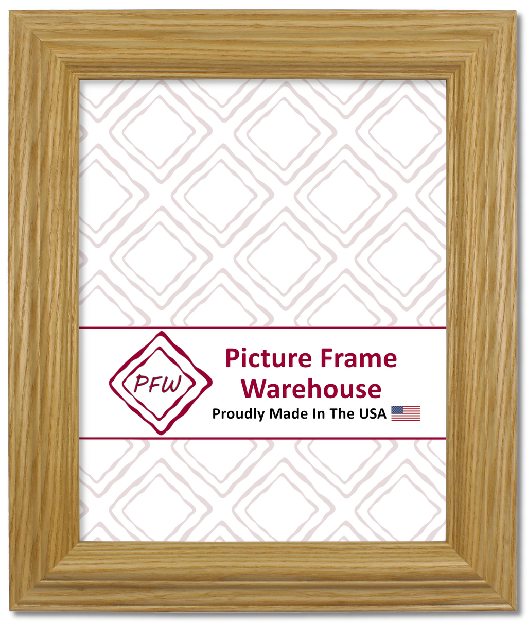 1-01-1000 - Natural, 1 ½", Solid Hardwood Ready-Made Frame