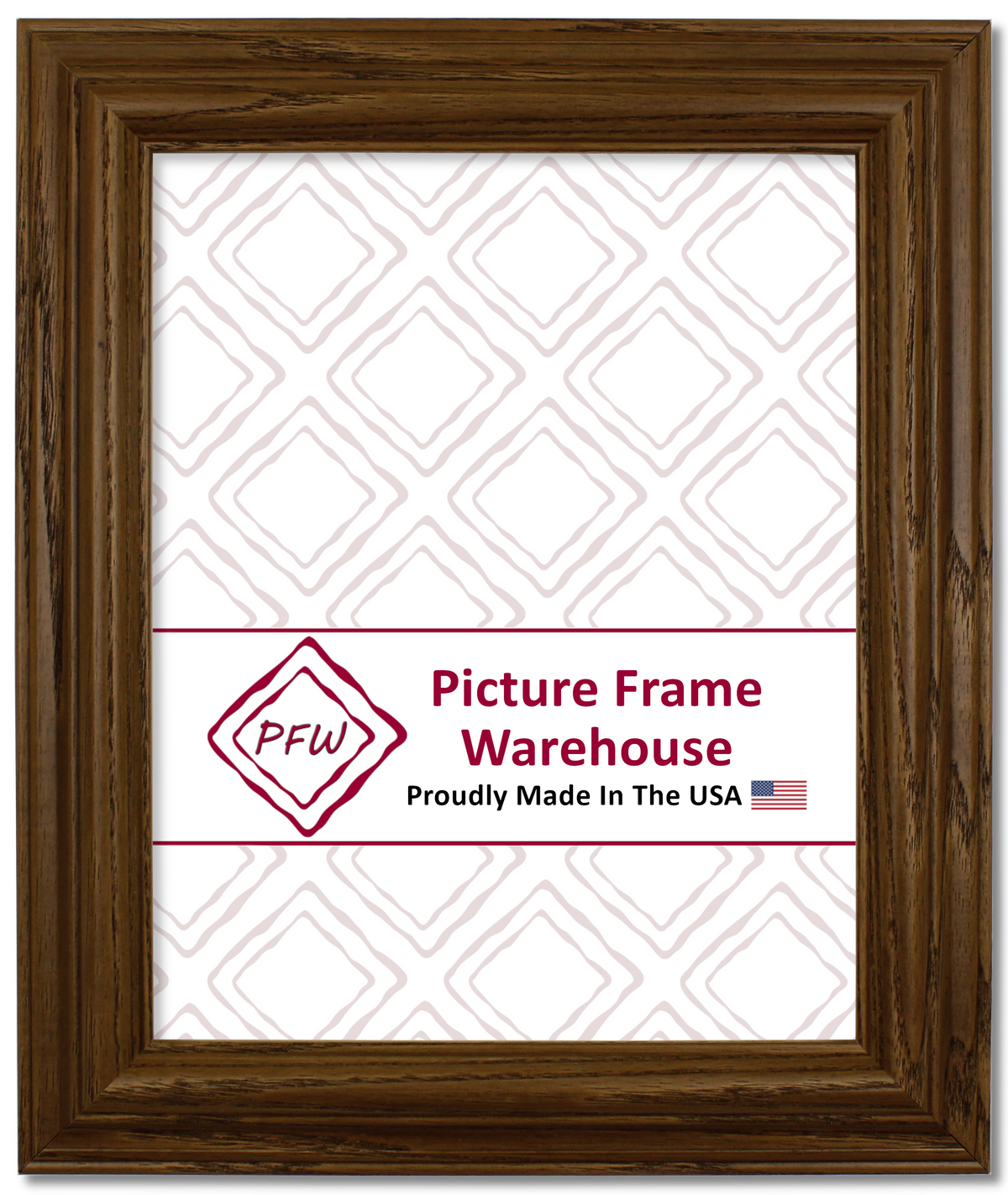 1-01-1040 - Honey, 1 ½", Solid Hardwood Ready-Made Frame