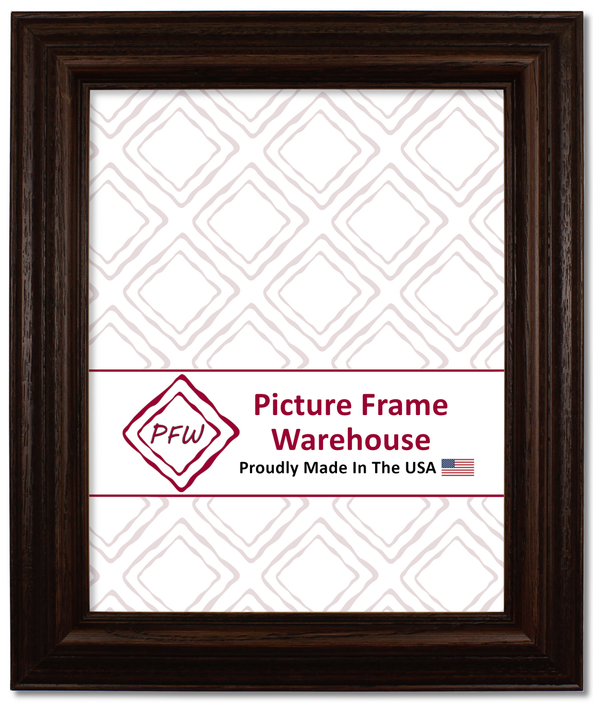 1-01-1060 - Walnut, 1 ½", Solid Hardwood Ready-Made Frame