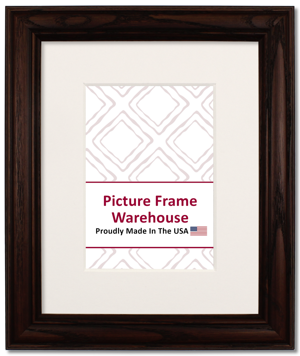 1-339-1060 - Walnut, 1 ¼", Solid Hardwood Ready-Made Frame