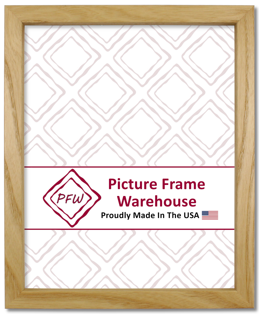 1-419-1000 - Natural, ¹¹⁄₁₆", Solid Hardwood Ready-Made Frame