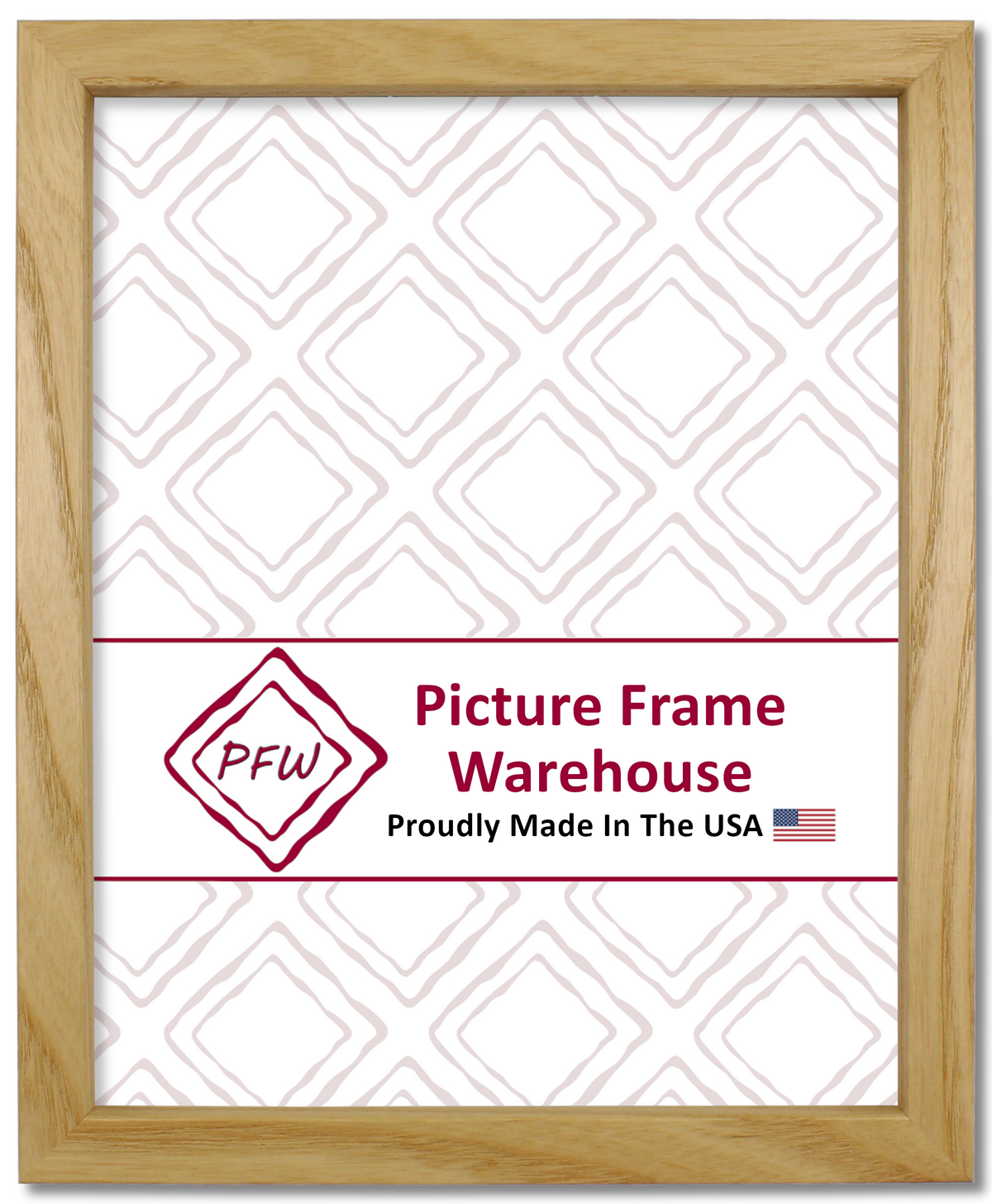 1-419-1000 - Natural, ¹¹⁄₁₆", Solid Hardwood Ready-Made Frame