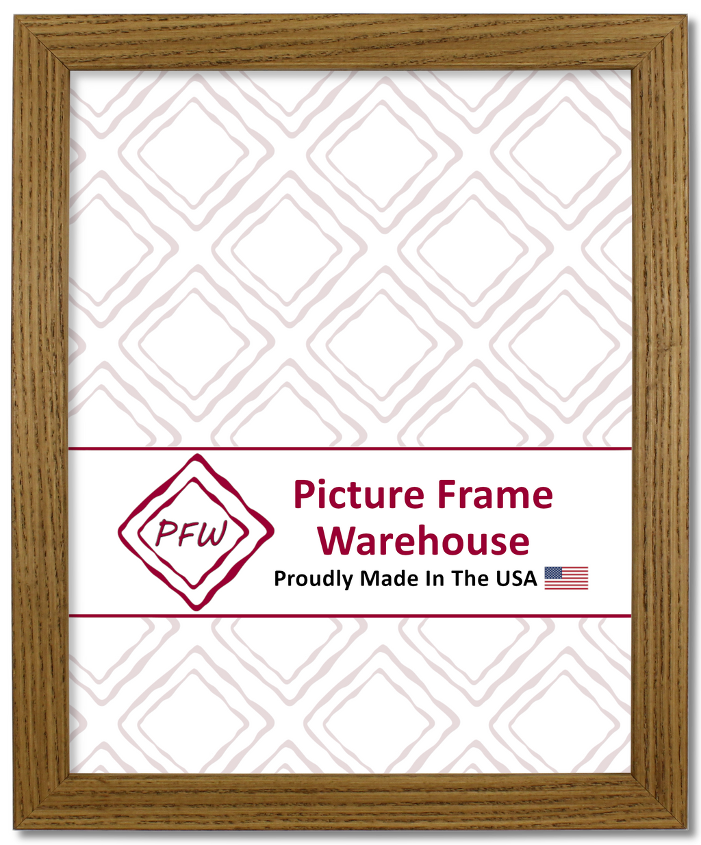 1-419-1040 - Honey, ¹¹⁄₁₆", Solid Hardwood Ready-Made Frame