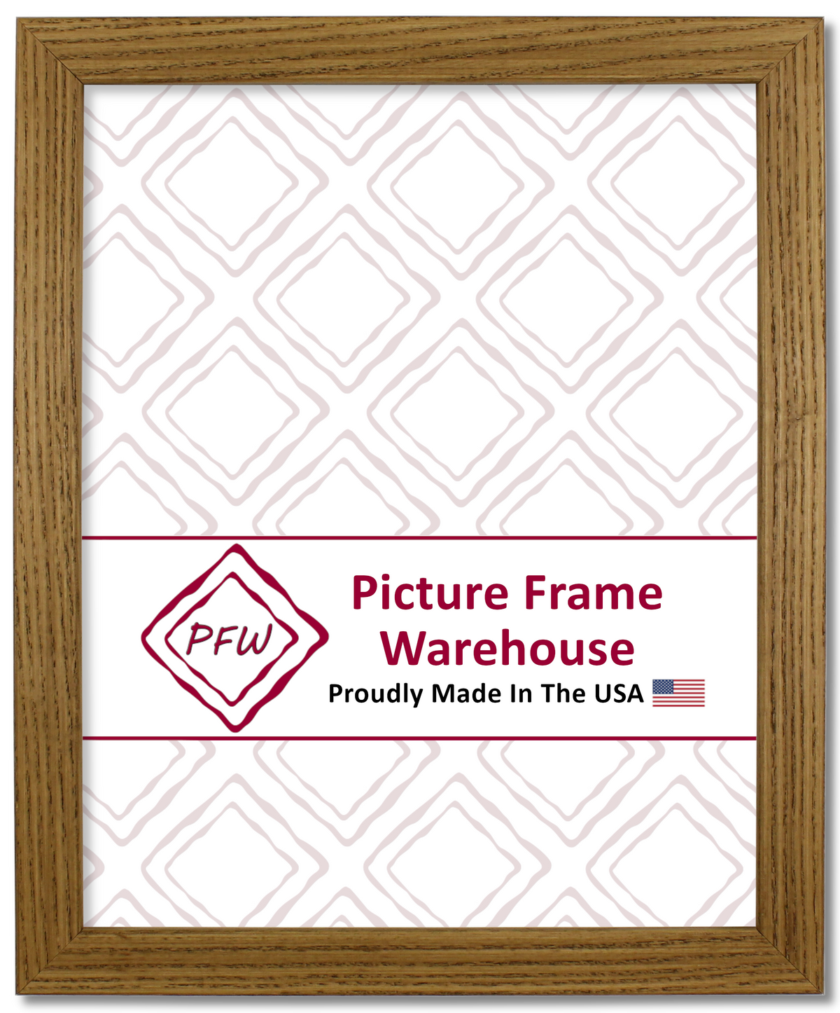 1-419-1040 - Honey, ¹¹⁄₁₆", Solid Hardwood Ready-Made Frame