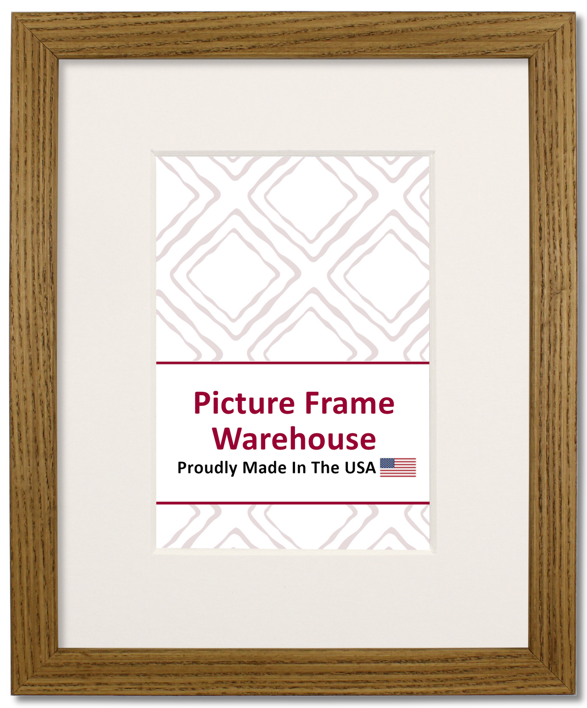 1-419-1040 - Honey, ¹¹⁄₁₆", Solid Hardwood Ready-Made Frame