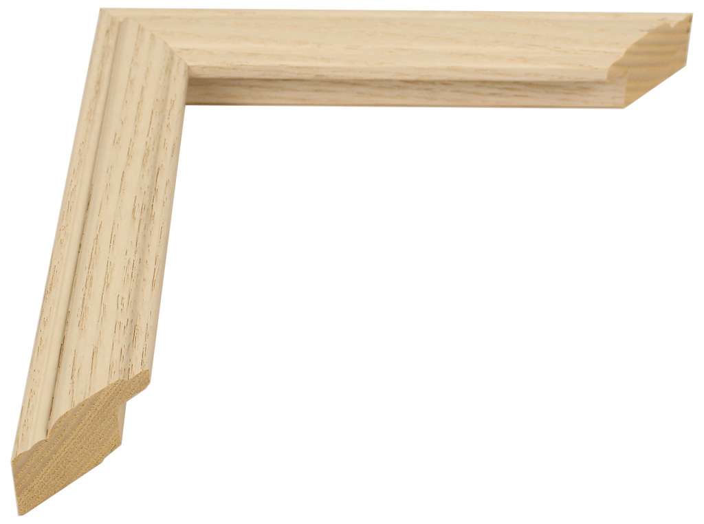 1-420-1025 - White Wash, 1", Solid Hardwood Ready-Made Frame