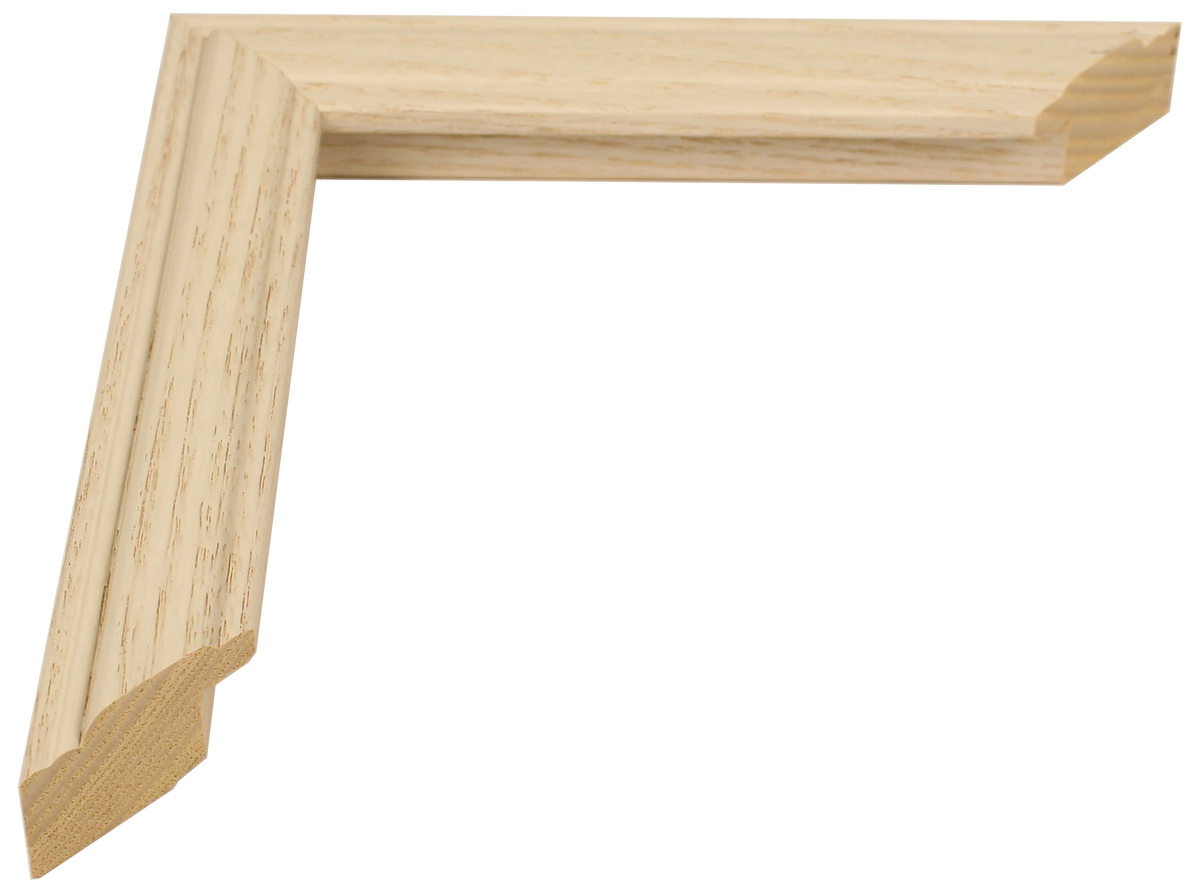 1-420-1025 - White Wash, 1", Solid Hardwood Moulding