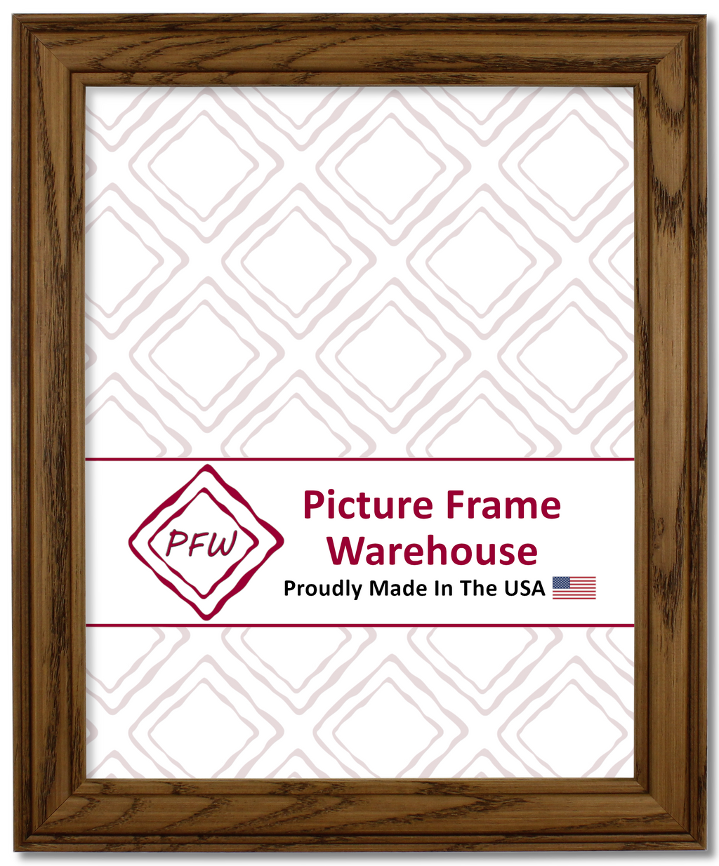 1-420-1040 - Honey, 1", Solid Hardwood Ready-Made Frame