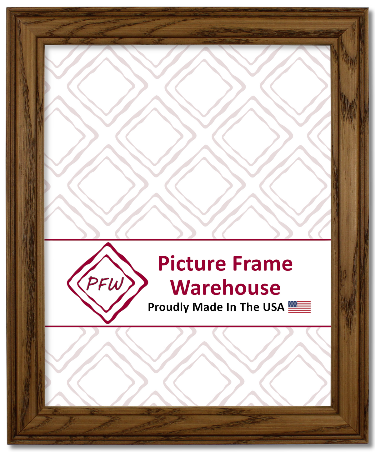1-420-1040 - Honey, 1", Solid Hardwood Ready-Made Frame