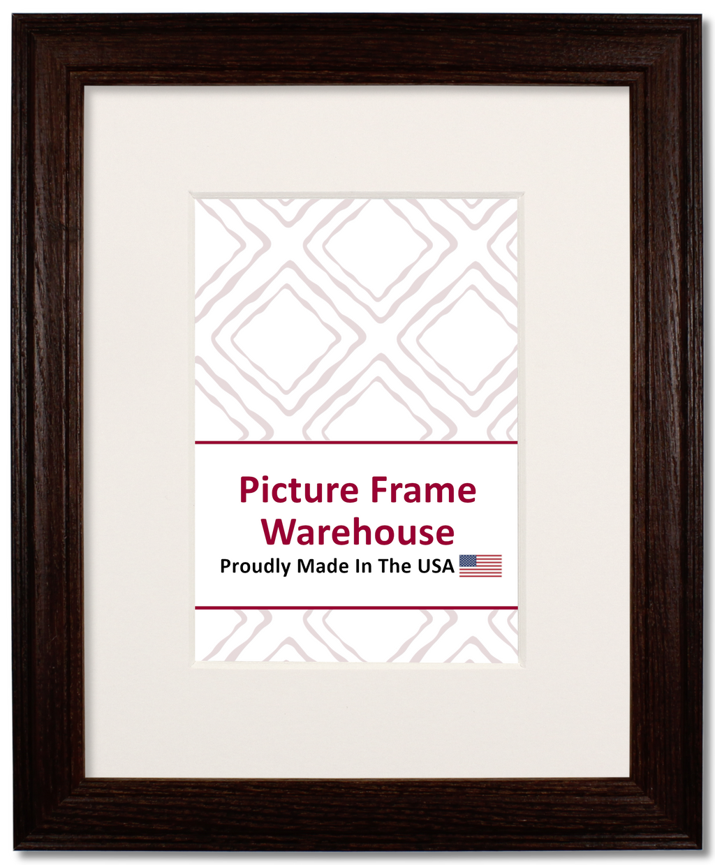 1-420-1060 - Walnut, 1", Solid Hardwood Ready-Made Frame