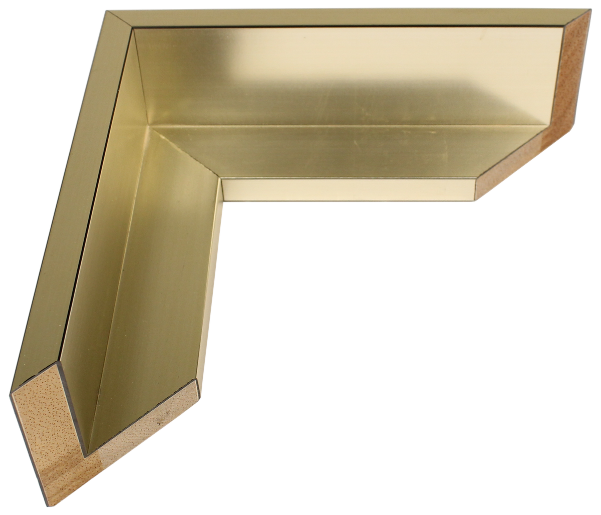 1708 - Antiqued Silver, ⅜", Wood Floater Moulding