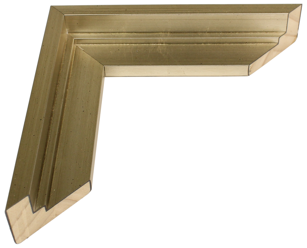 1808 - Antiqued Silver, ⅜", Wood Ready-Made Floater Frame