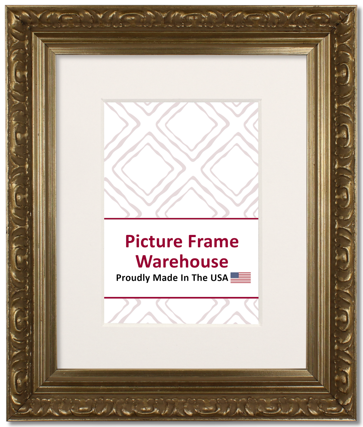 20083 - Champagne Gold, 1 ½", Wood Ready-Made Frame
