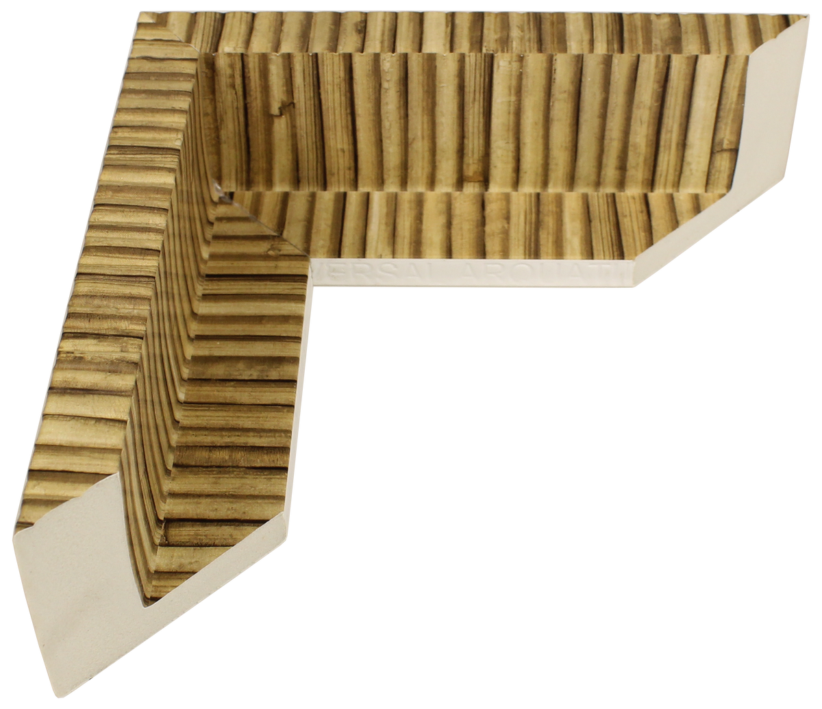 2203 - Tan Rattan, ⅝", Poly Ready-Made Floater Frame