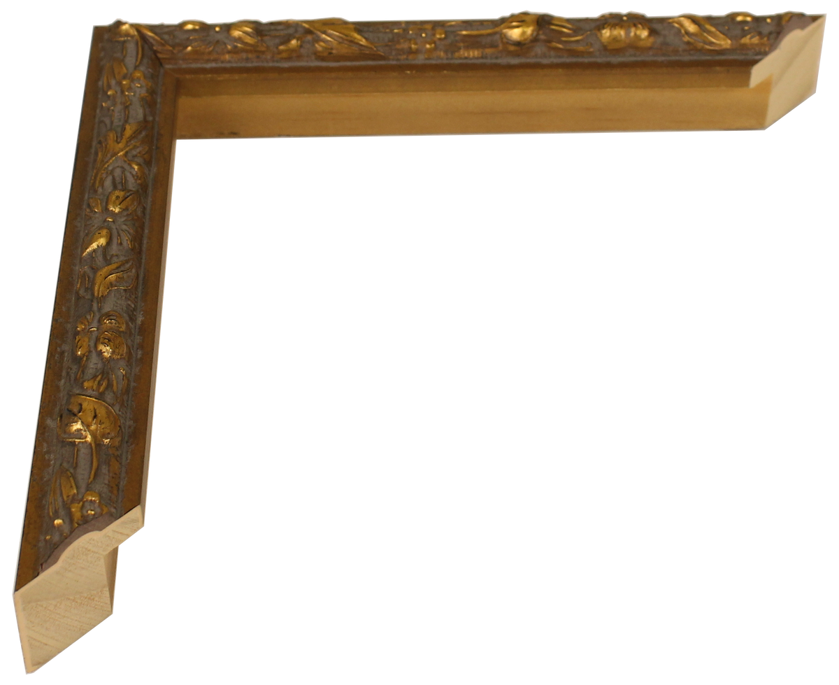 243-11 - Antiqued Gold, ¾", Wood Ready-Made Frame