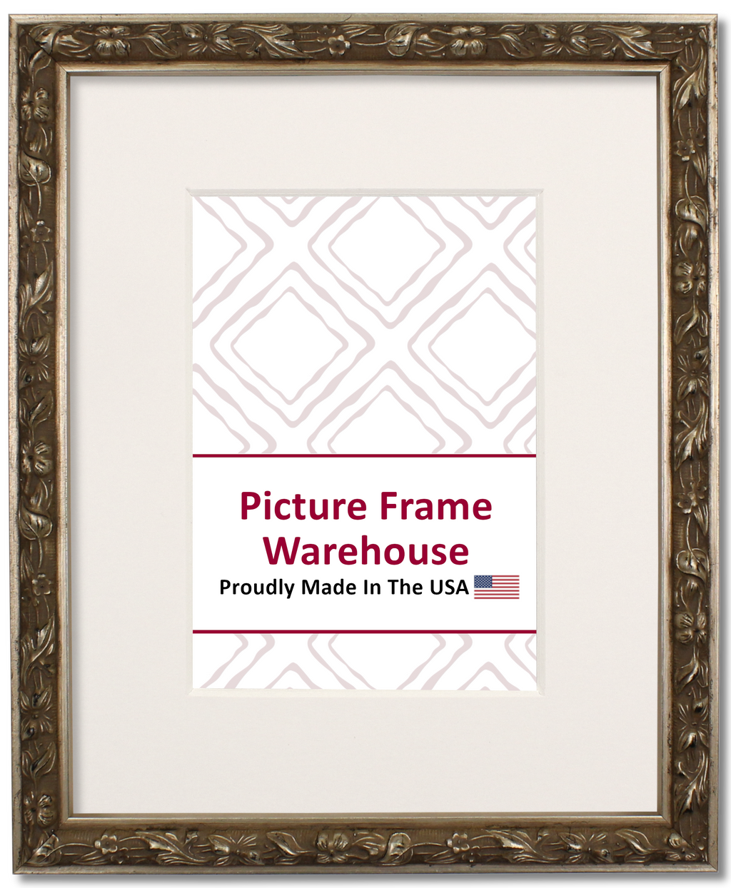 243-15 - Antiqued Silver, ¾", Wood Ready-Made Frame