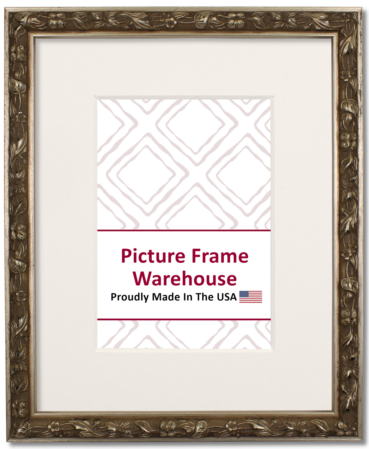 243-15 - Antiqued Silver, ¾", Wood Ready-Made Frame