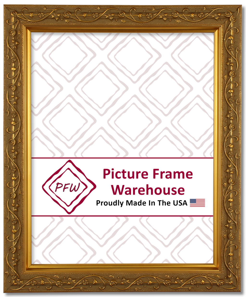 270515 - Gold, 1", Wood Ready-Made Frame