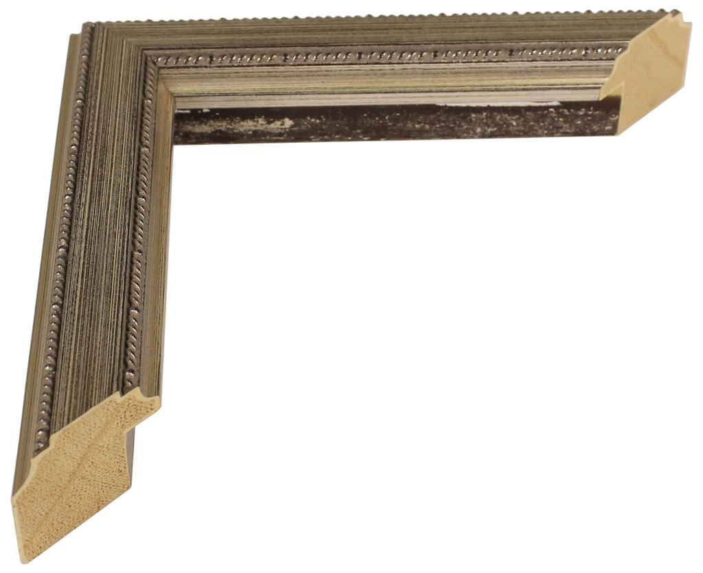 276-18 - Antiqued Silver, 1 ⅛", Wood Ready-Made Frame