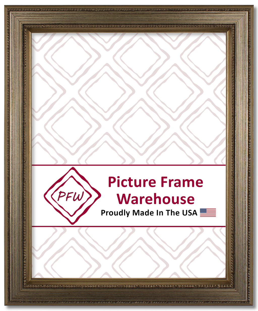 276-18 - Antiqued Silver, 1 ⅛", Wood Ready-Made Frame