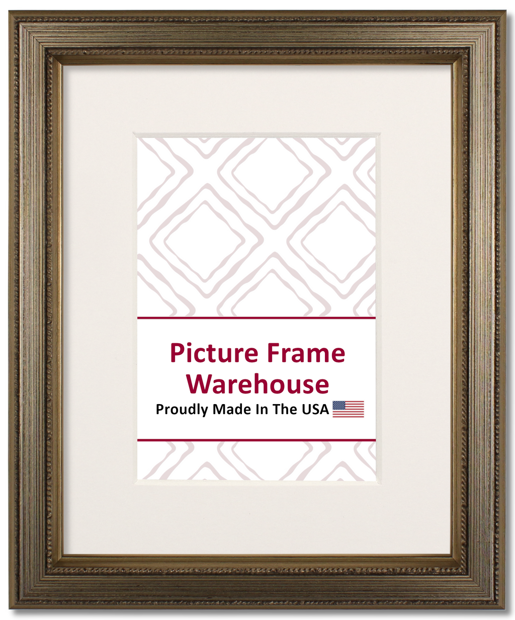 276-18 - Antiqued Silver, 1 ⅛", Wood Ready-Made Frame
