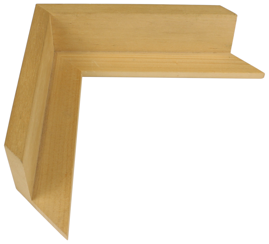 303-12 - Natural, ½", Solid Wood Ready-Made Floater Frame