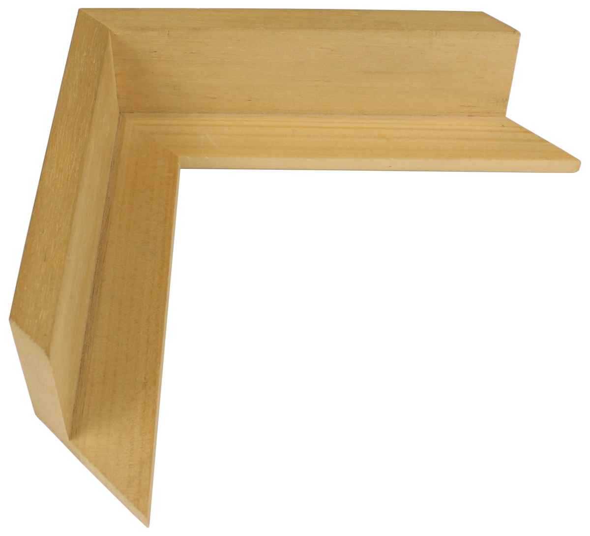303-12 - Natural, ½", Wood Floater Moulding
