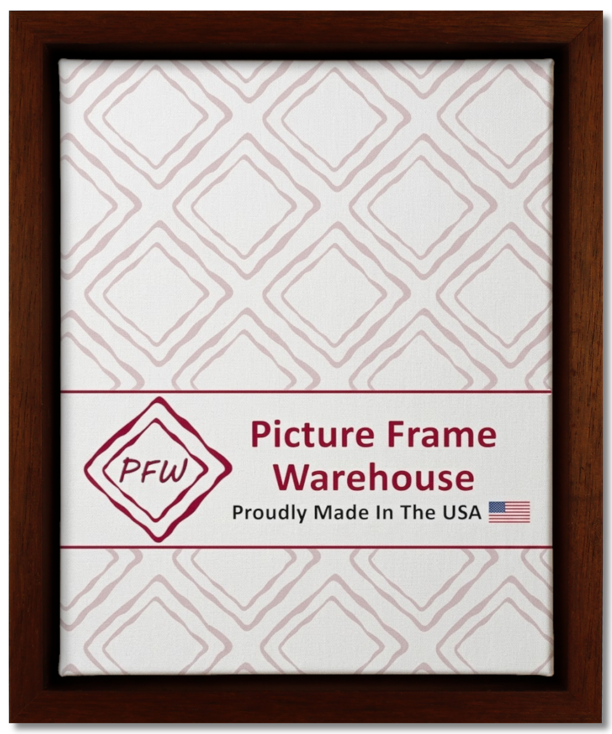 303-31 - Chestnut, ½", Solid Wood Ready-Made Floater Frame