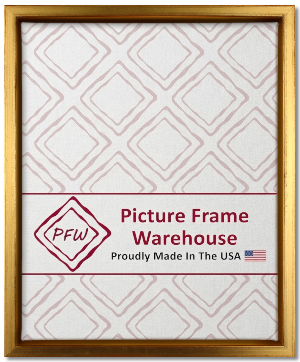 310-705 - Antiqued Gold, ⅜", Wood Ready-Made Floater Frame