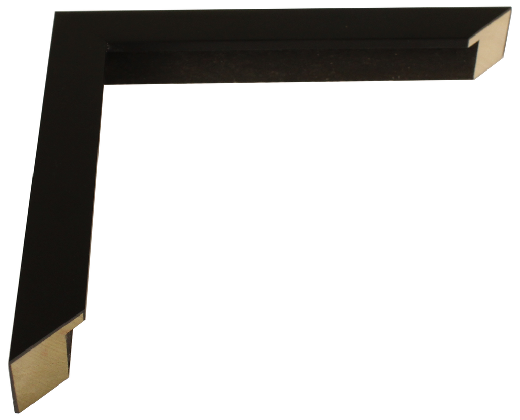 3113 -  Satin Black, ⅞", Wood Ready-Made Frame