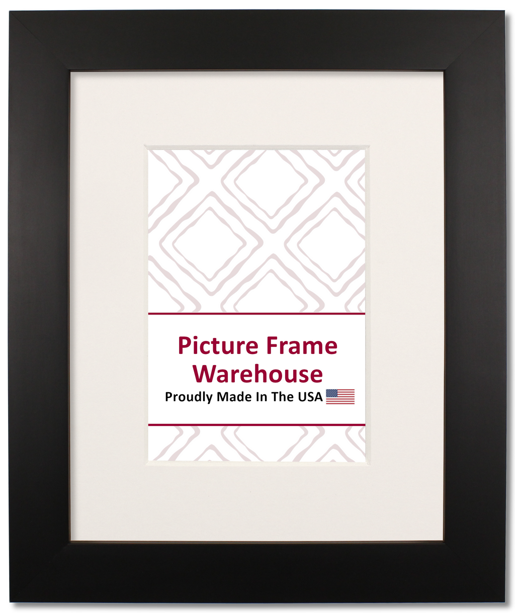 3114 - Satin Black, 1 ¼", Wood Ready-Made Frame