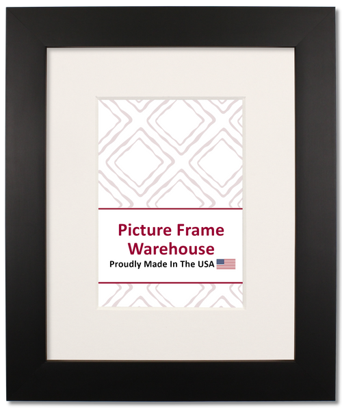3114 - Satin Black, 1 ¼", Wood Ready-Made Frame