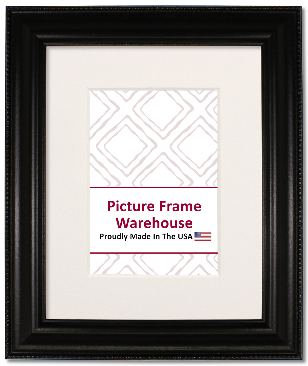 312-550 - Black, 1 ½", Solid Wood Ready-Made Frame