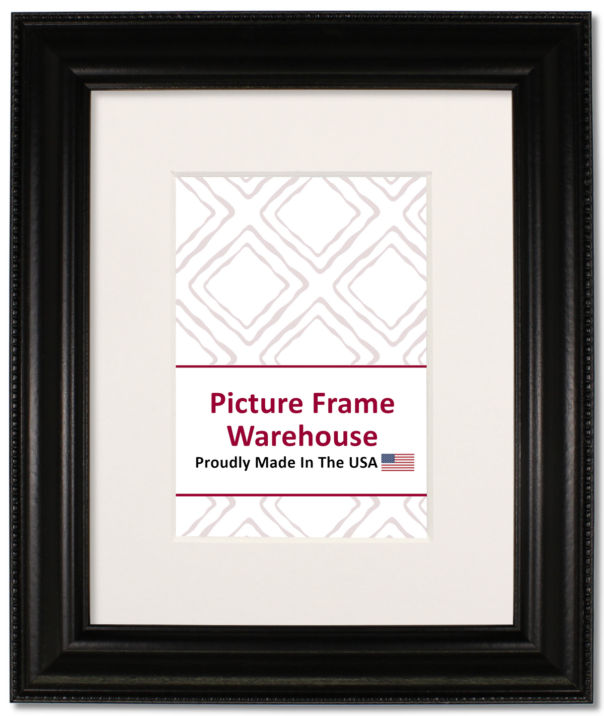 312-550 - Black, 1 ½", Solid Wood Ready-Made Frame