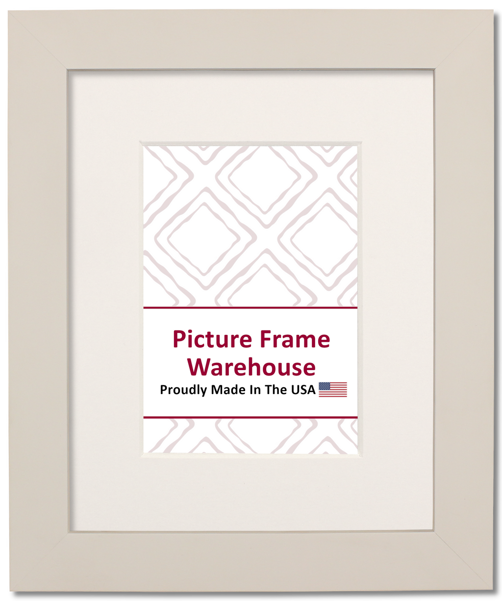 3175 - Satin White, 1 ¼", Wood Ready-Made Frame