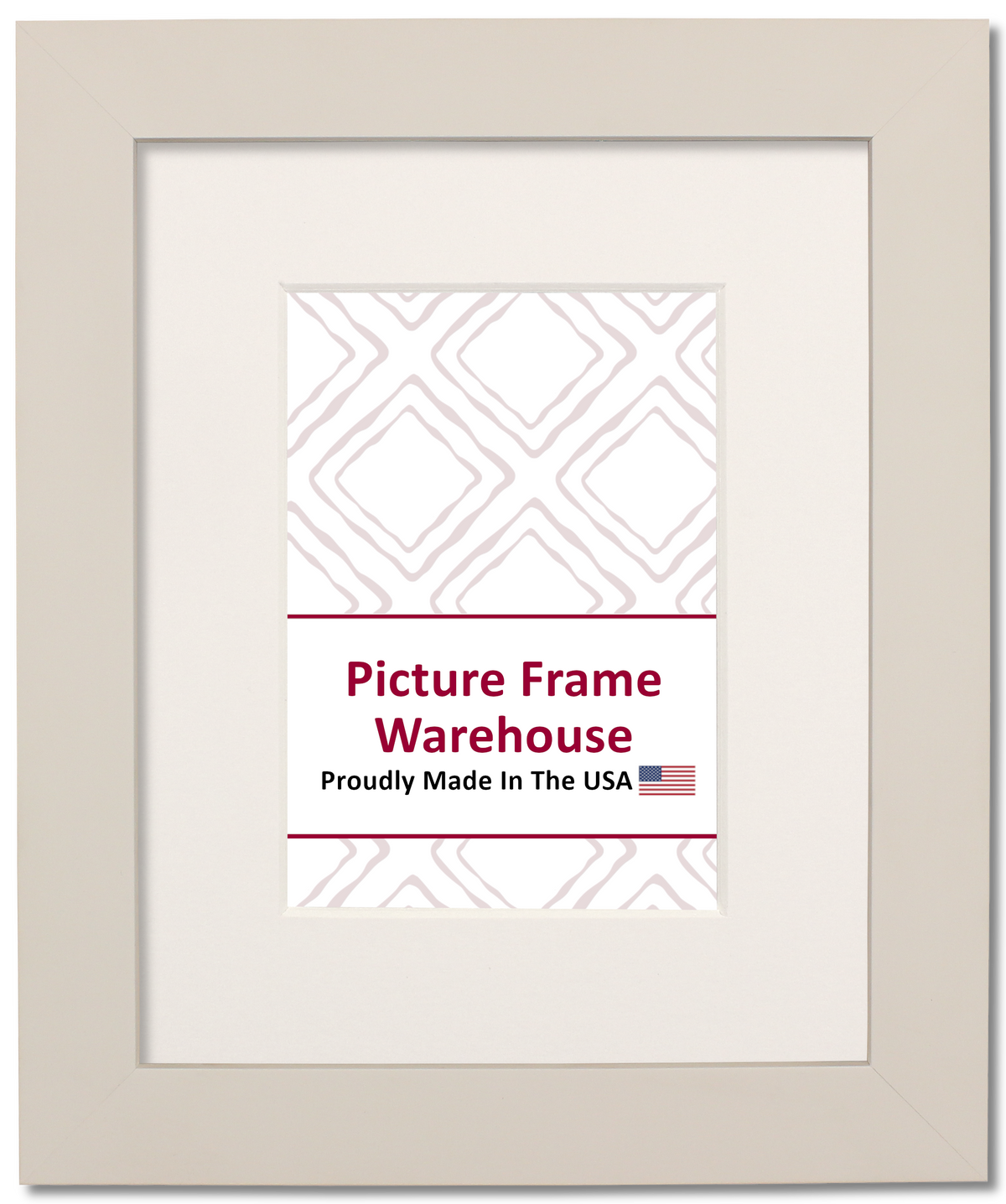 3175 - Satin White, 1 ¼", Wood Ready-Made Frame