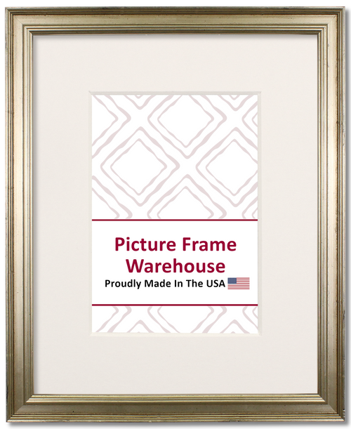 3264 - Antiqued Silver, ¾", Wood Ready-Made Frame