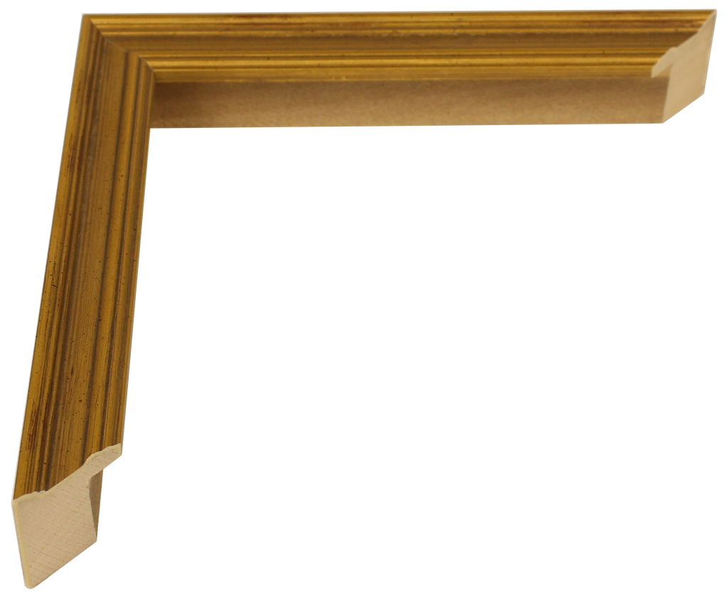 3265 - Antiqued Gold, ¾", Wood Ready-Made Frame