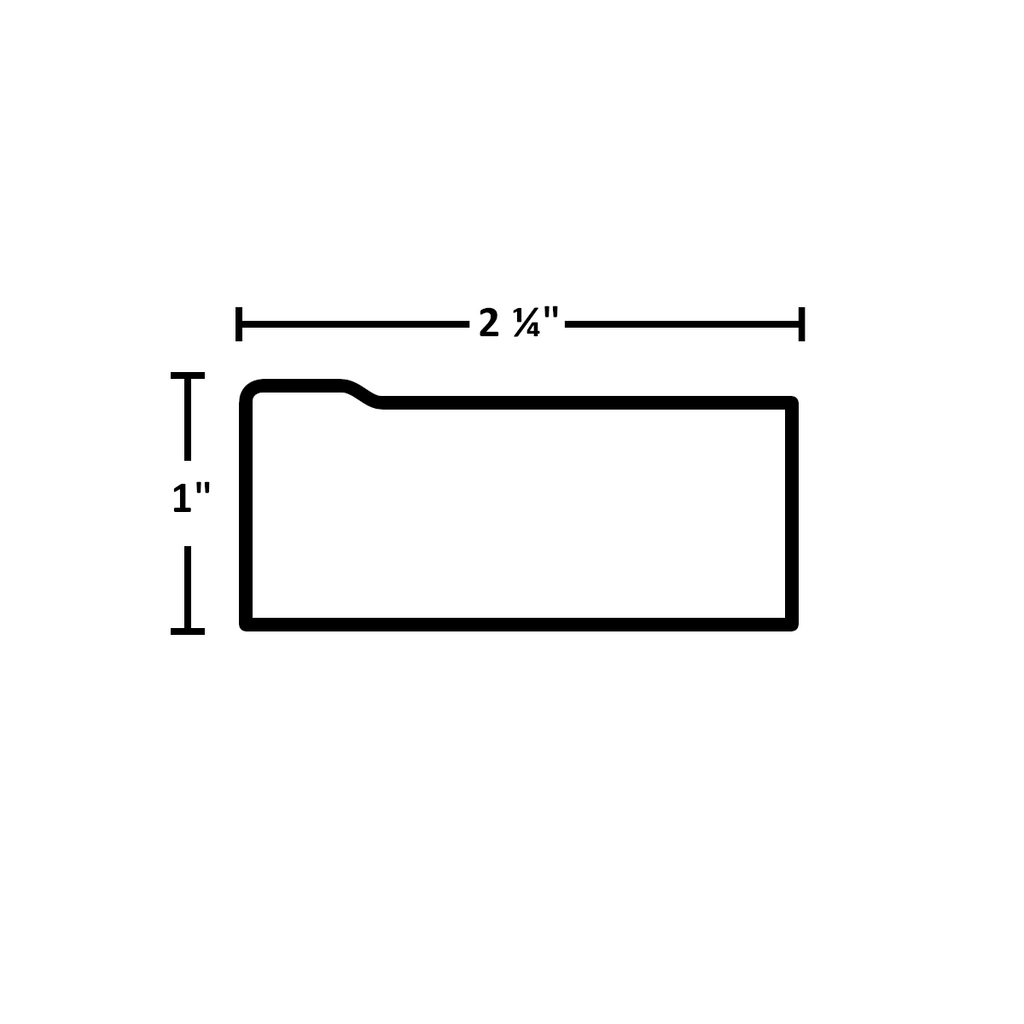 390-000 - 1" Depth, Solid Wood Ready-Made Stretcher Bar Frame