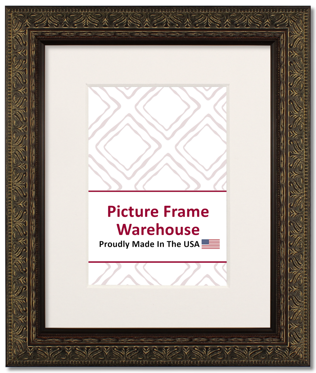 419235 - Antiqued Mahogany, 1 ⅞", Wood Ready-Made Frame