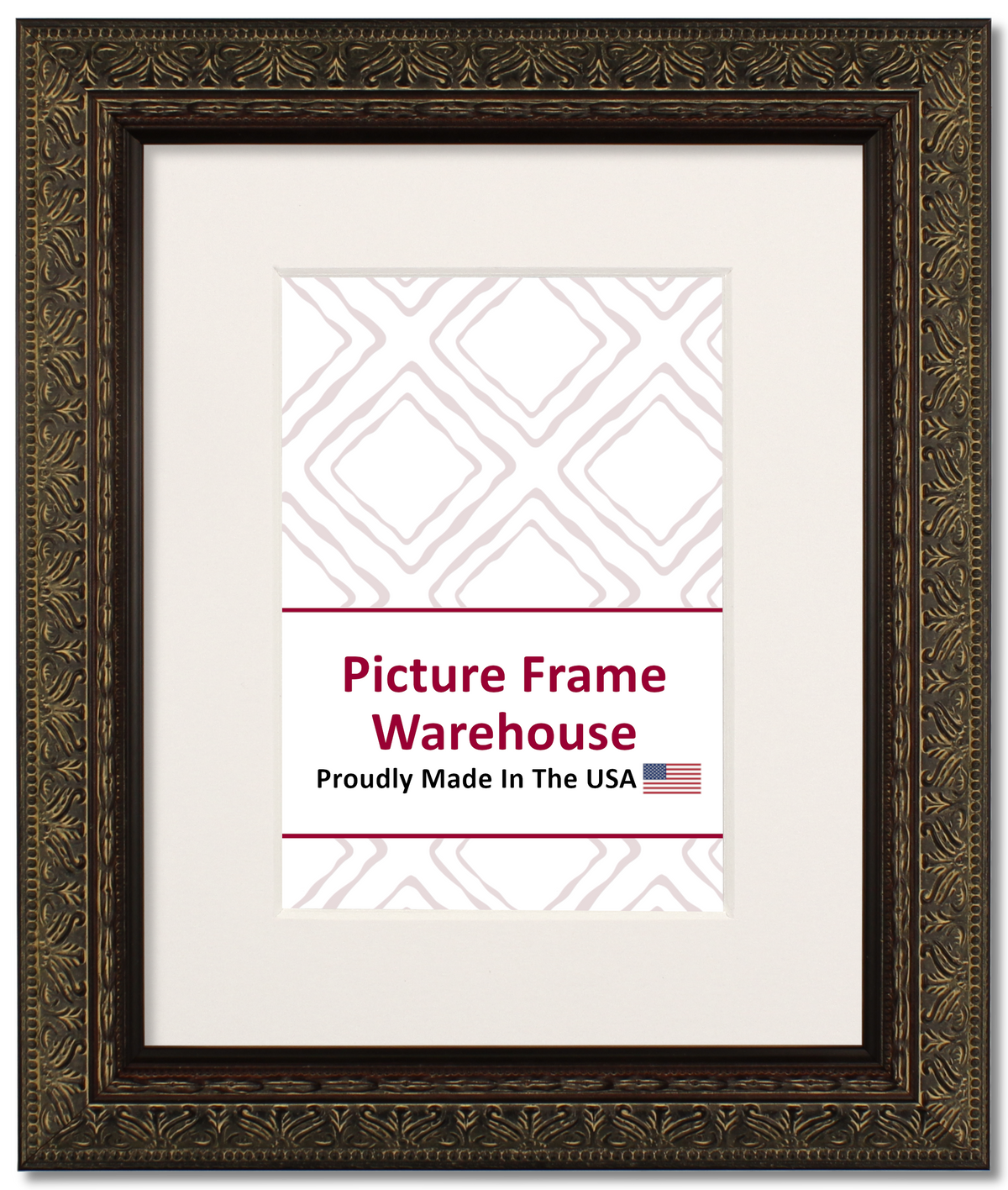 419235 - Antiqued Mahogany, 1 ⅞", Wood Ready-Made Frame