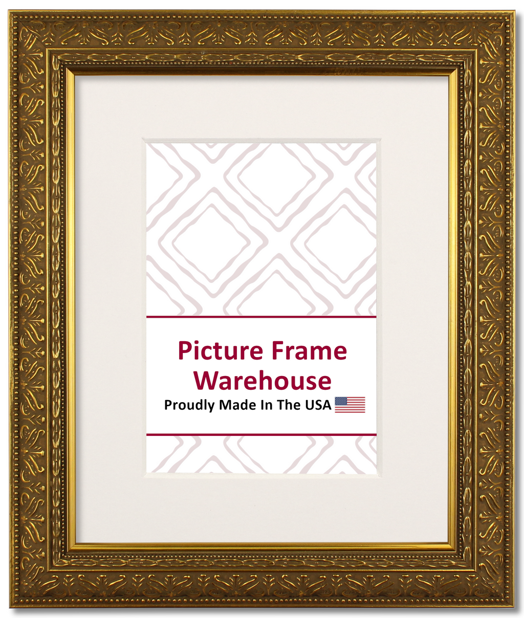 419517 - Antiqued Gold, 1 ⅞", Wood Ready-Made Frame