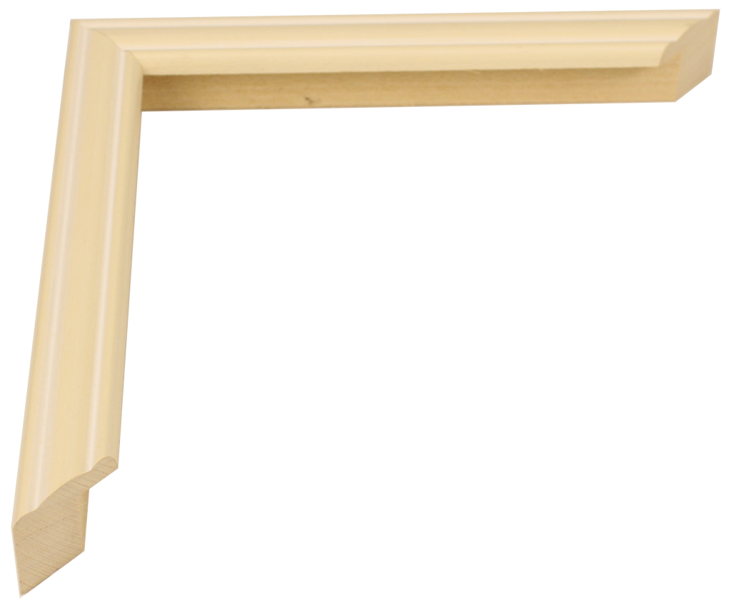 45-105 - Cream Wash, ¾", Solid Wood Ready-Made Frame