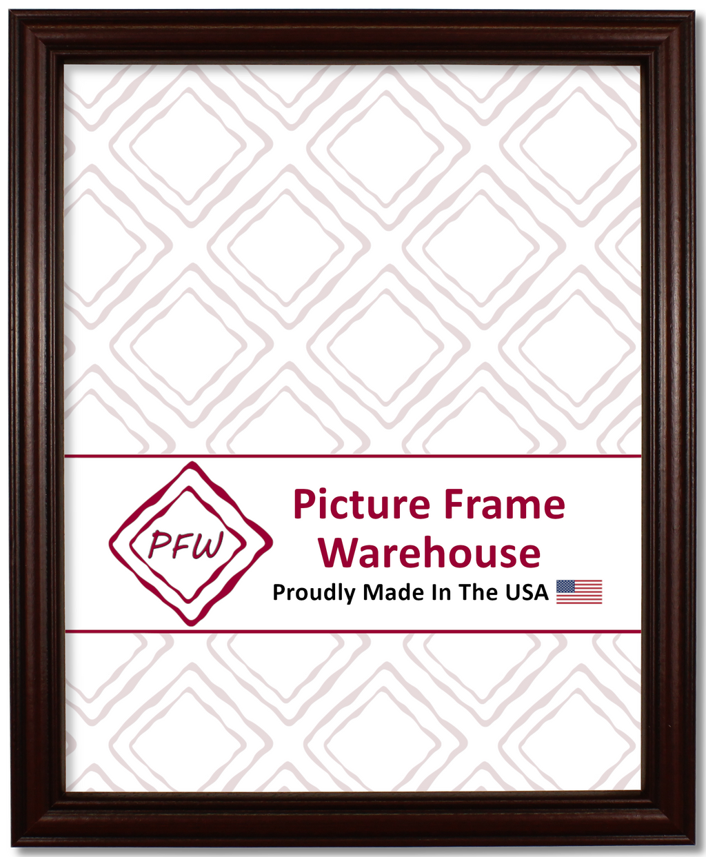 45-225 - Mahogany, ¾", Solid Wood Ready-Made Frame