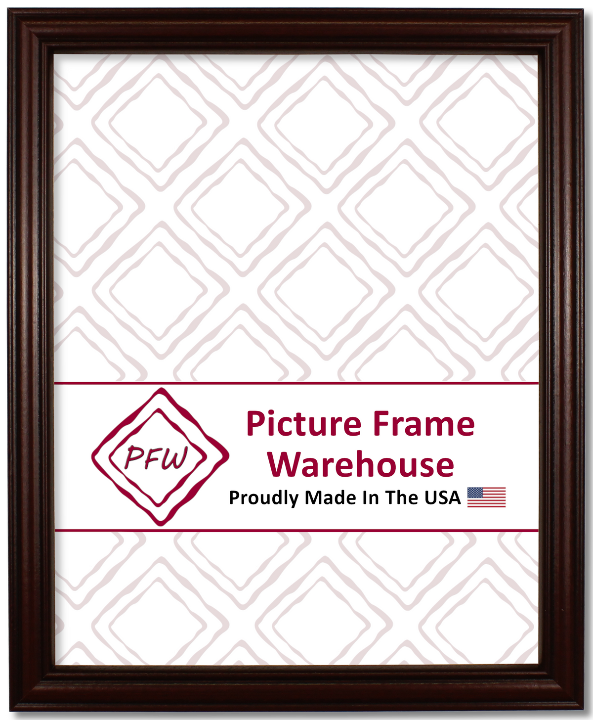 45-225 - Mahogany, ¾", Solid Wood Ready-Made Frame