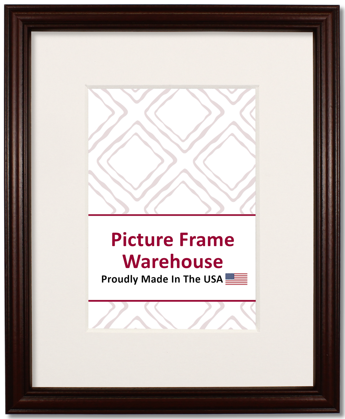 45-225 - Mahogany, ¾", Solid Wood Ready-Made Frame