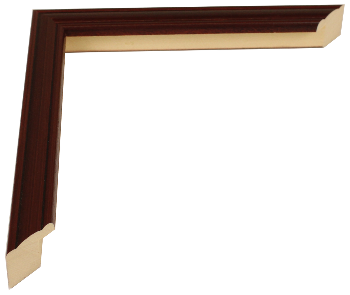 45-225 - Mahogany, ¾", Solid Wood Moulding