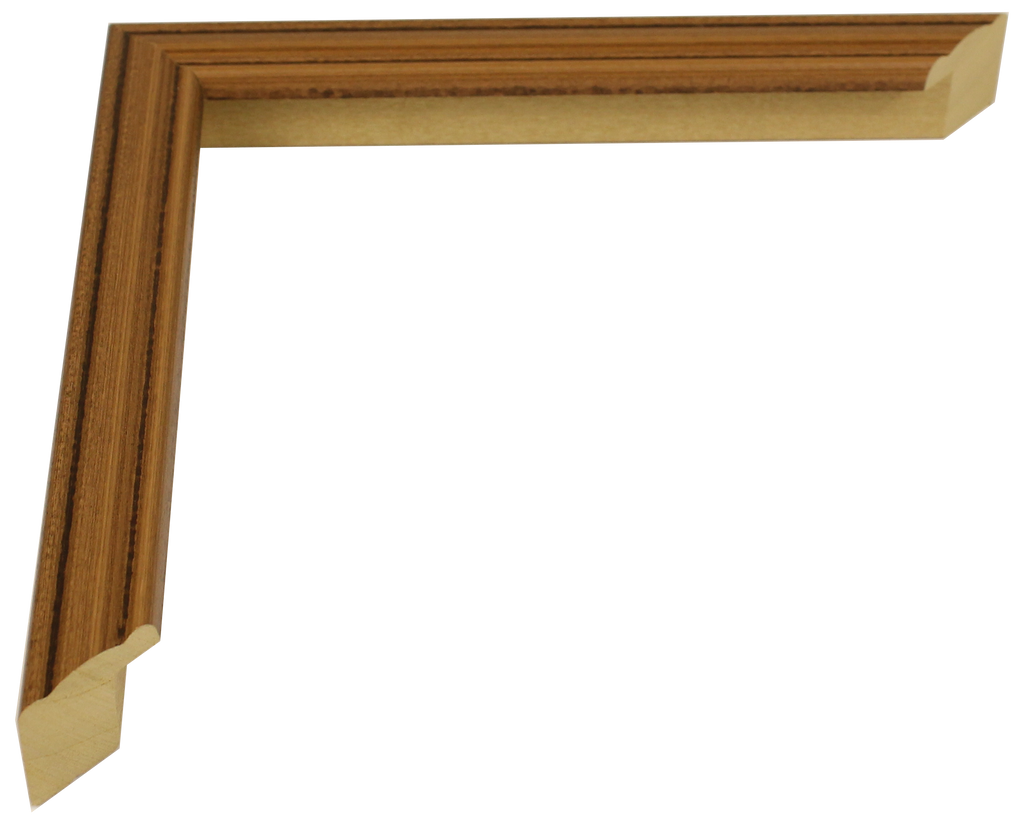 45-325 - Pecan, ¾", Solid Wood Ready-Made Frame